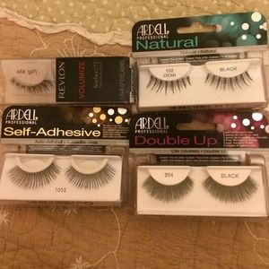 4 pairs of lashes
