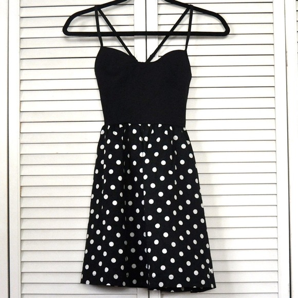 PINK polka dot dress - Picture 3 of 3