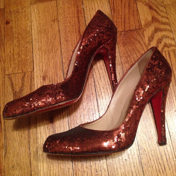 Authentic Christian Louboutin sequin pumps - Picture 2 of 3