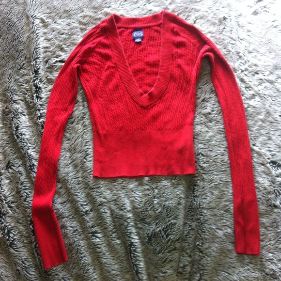 Polo Jeans Company Sweaters - Polo Jeans plunge v neck sweater size small