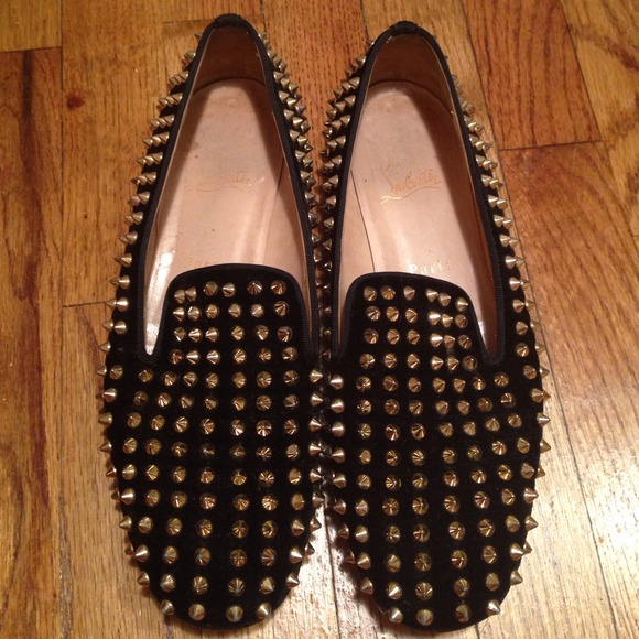 Authentic Christian Louboutin studded loafers - 40