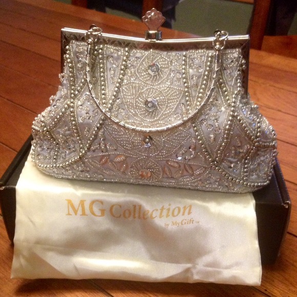 Jeweled evening bag  NIB