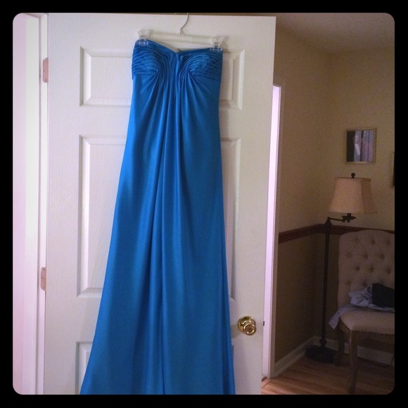 Night Way Collections Blue Evening Gown