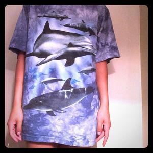 Dolphins Forever Tie Dye Shirt