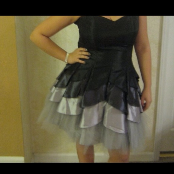 Black & Silver Dress.