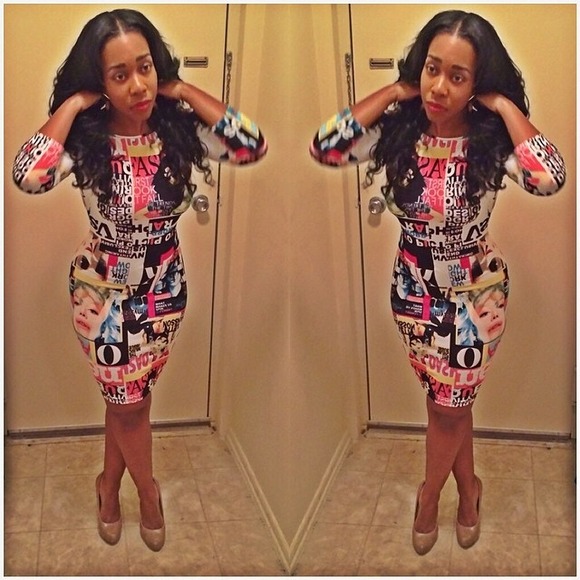 Medium Magazine Hollywood Dress !!