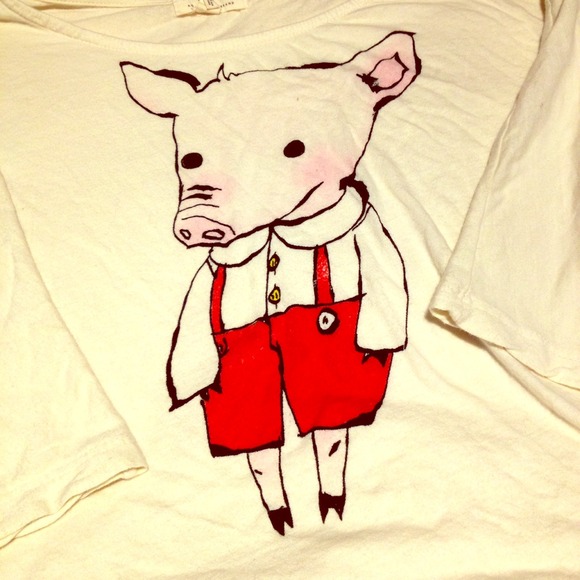 Super Cute Piggy Shirt