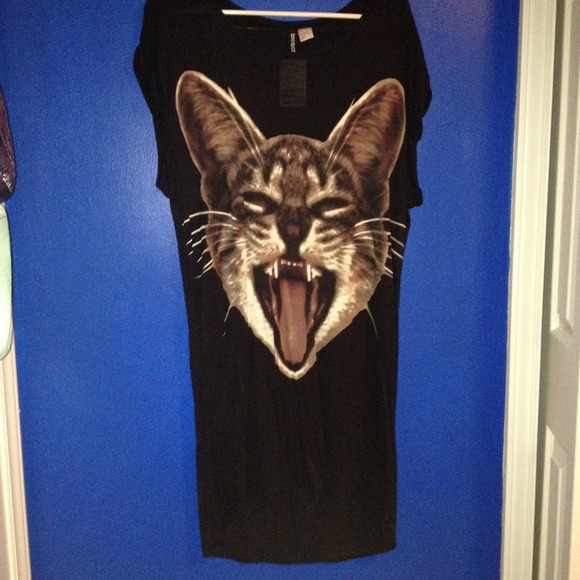 H&M cat dress size L