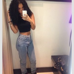 Get the look:Ralph Lauren high waisted Denim jeans