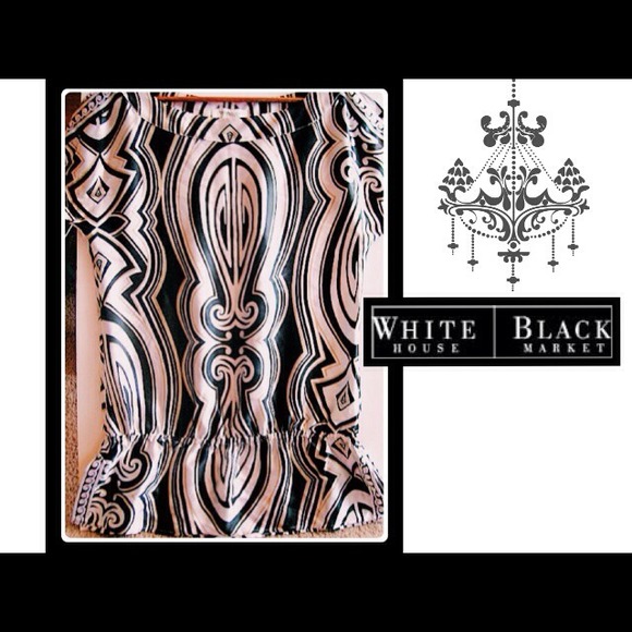 Gorgeous White House Black Market Blouse