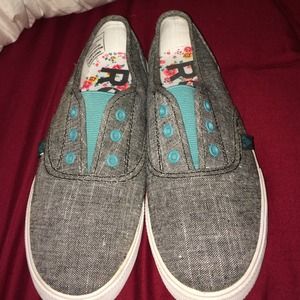Grey Roxy Sneakers