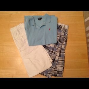 Bundle: 2 shorts and 1 polo shirt
