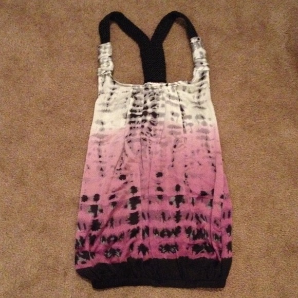 Silk top with rope straps