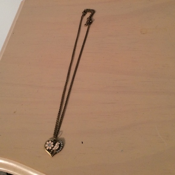 Pink and gold necklace - Picture 2 of 2