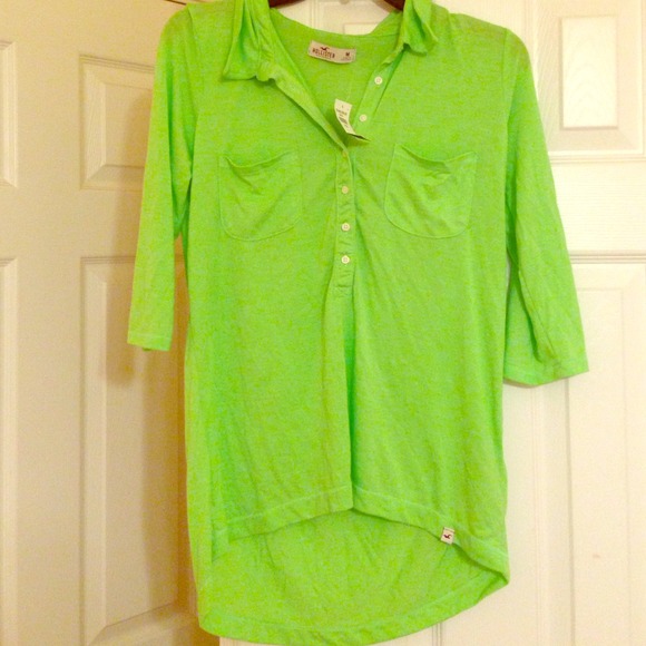 Hollister quarter sleeve