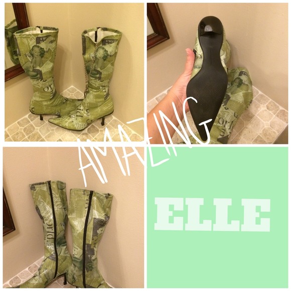 Elle Shoes Pin Up Girl Boots Brand New Elle Boots Poshmark