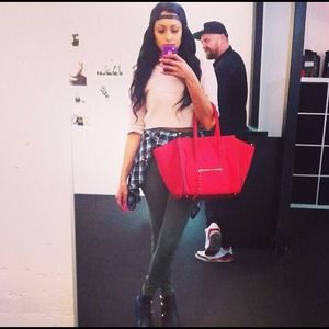 Olive high waisted pants