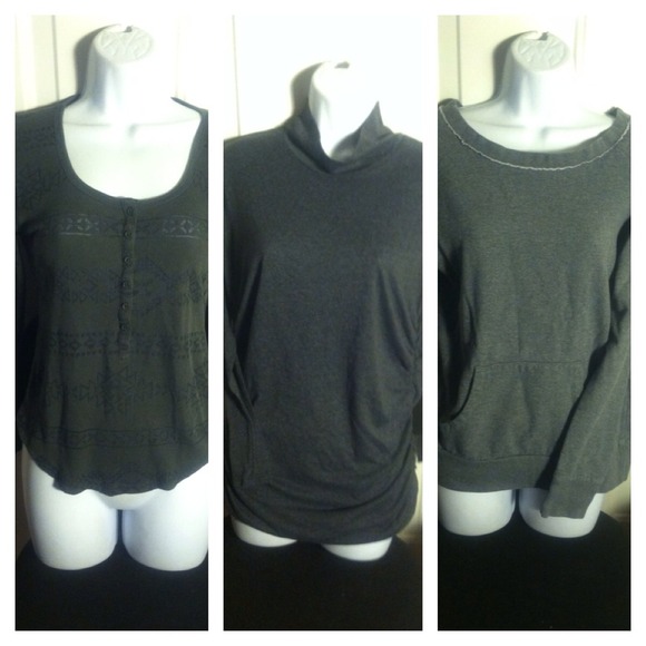 3 grey tops!