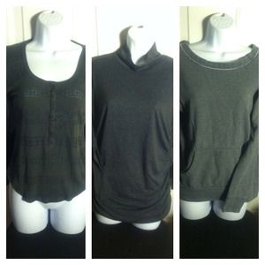 3 grey tops!