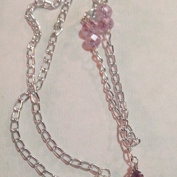 SOLD!! Purple Crystal Pendulum - Picture 2 of 3