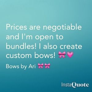 Boutique Bows 🎀💗