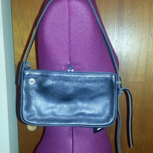Gap leather clutch