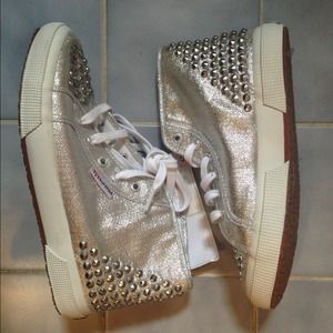 Superga high top sneakers