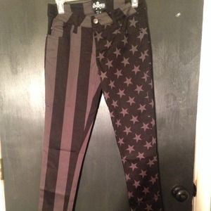Stars and stripes jeans