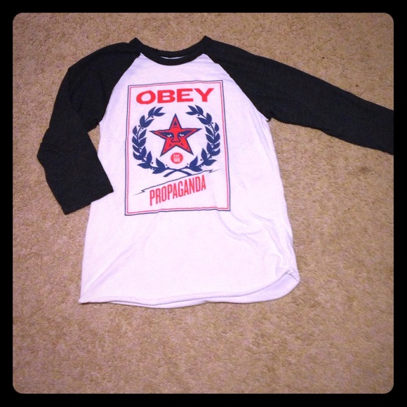 💎OBEY💎 3/4 Sleeve Shirt💎