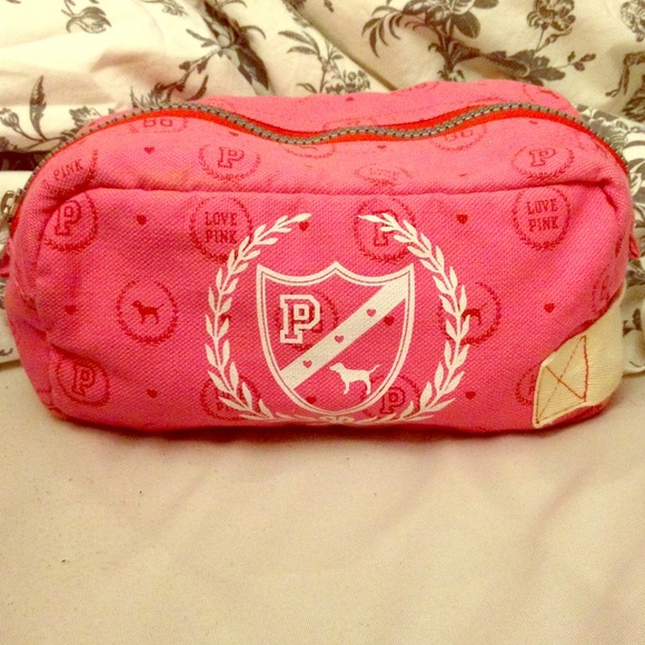 VS PINK makeup bag
