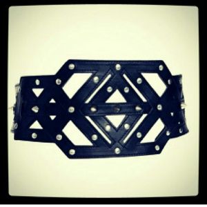 Studs and spikes black belt