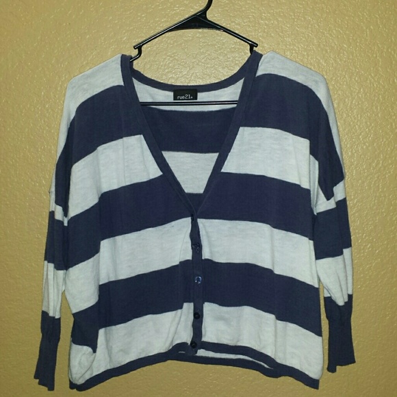 Striped Crop Top