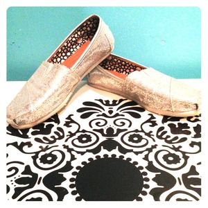 Sliver Glitter TOMS