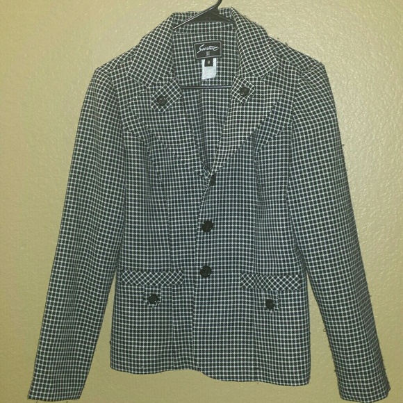 Black & White Blazer