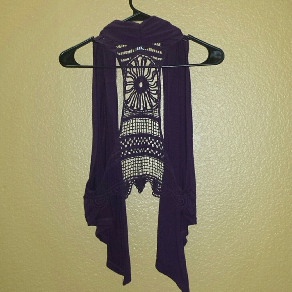 Purple Cardigan - Picture 2 of 2
