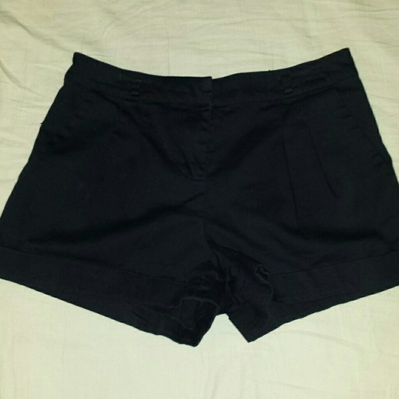 Black high waisted shorts