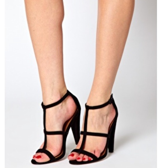 Asos black sandals