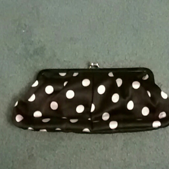 Cute polka dot clutch