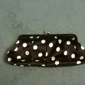 Cute polka dot clutch