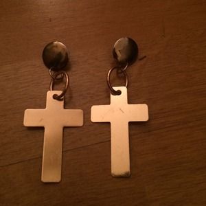Aldo Cross Earrings