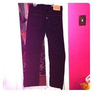 Womens black levis