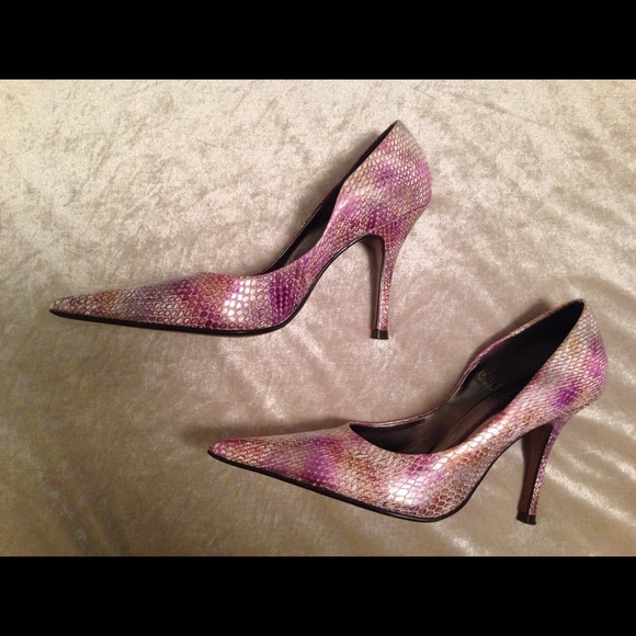 💥Sexy💥Sergio Zelcer Stiletto Heels sz8.5 - Picture 2 of 5