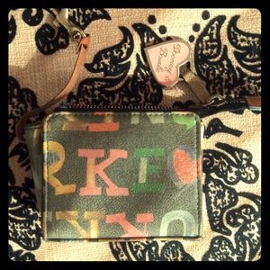 DOONEY AND BURKE zipper card case & ID holder!