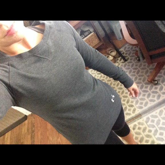 Under Armour Sweaters - ✖️SOLD✖️ Under Armour Boatneck Tunic Sweatshirt