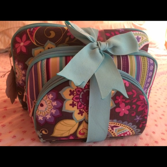 3-pack make-up bags set