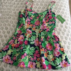 RESERVED NWT Lilly Pulitzer peplum top size 6