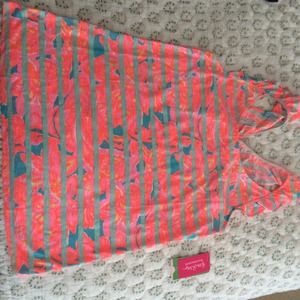 NWT Lilly Pulitzer schully top with ruffled straps