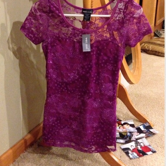 Wet Seal Tops - Purple Wet Seal top. NWOT