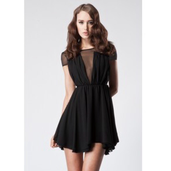 NWT Chiffon Dress - Picture 1 of 4