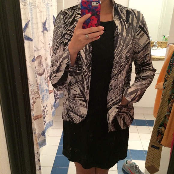 Forever 21 blue shades blazer - Picture 3 of 3